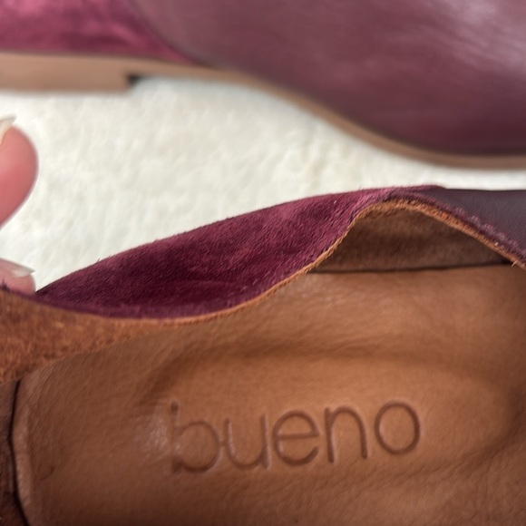 EUC Bueno Beau Leather and Suede Back Zip Loafers EU 42 - Picture 8 of 8